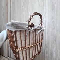 可愛いカゴたちの画像