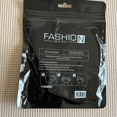 布マスク 水色3枚 の画像