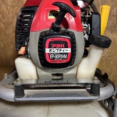 ④ 旭川発⭐︎ 噴霧器 アサバ ノズル付き ポンプティー EP-90R1HM 台車付き の画像