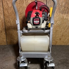 ④ 旭川発⭐︎ 噴霧器 アサバ ノズル付き ポンプティー EP-90R1HM 台車付き の画像