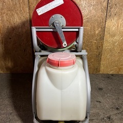 ④ 旭川発⭐︎ 噴霧器 アサバ ノズル付き ポンプティー EP-90R1HM 台車付き の画像