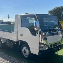 H17年エルフダンプ/ディーゼル/5MT/車検1年付/最大積載2t/総重量5t未満の画像