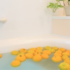 ゆず🍊大きめサイズ1個100円😊無消毒、無農薬😃柚子風呂♨️柚子シロップなどにの画像