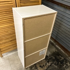 不二貿易 カラーボックス 3段②の画像