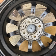 ★アルミホイール★お好きなタイヤお付けします★軽自動車★記載がないタイヤOKの画像