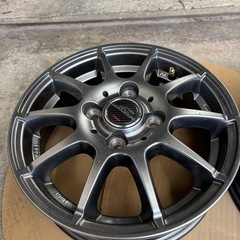 ★アルミホイール★お好きなタイヤお付けします★軽自動車★記載がないタイヤOKの画像