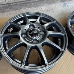 ★アルミホイール★お好きなタイヤお付けします★軽自動車★記載がないタイヤOKの画像