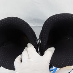 札幌市 清田区 未使用品 LANGE ラング RS110 S.G スキーブーツ 26.5㎝ ライトブルー系の画像