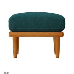 【極美品】 UNICO ZIZZI(ジッジ) ソファ & オットマン グリーンの画像