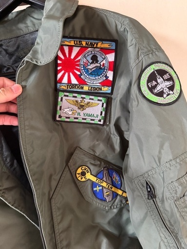 アルファインダストリーズフライトジャケット