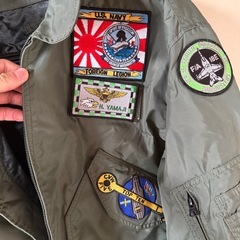 アルファインダストリーズフライトジャケットの画像