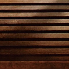 天然木テーブル　カフェテーブル　コーヒーテーブル　中棚付き（取り外し可能）折りたたみてーふテーブルの画像