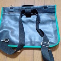 サンリオ　けろけろけろぴー　学習カバン　塾カバン　未使用　手持ちリュックショルダーの3ウエイ　黒　の画像