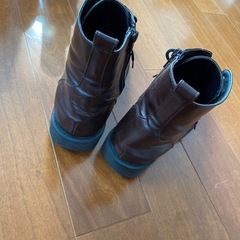 レディース　ブーツ　L 茶色の画像