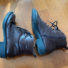 レディース　ブーツ　L 茶色の画像