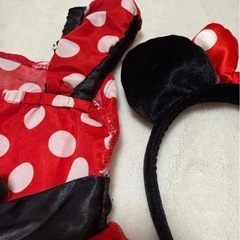 子供　ミニーちゃん　コスプレの画像