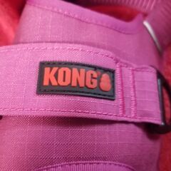 🐕　KONG　 犬用　🐕　散歩ハーネス　リフトハーネス　中古品　🐕　金属製バックル　金属製Dリング　の画像