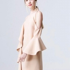 未使用品　パーティドレス　キャバドレス　結婚式の画像