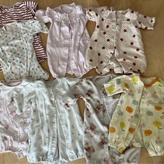 新生児　ベビー服　肌着　17枚セット　まとめ売り　女の子の画像