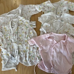 新生児　ベビー服　肌着　17枚セット　まとめ売り　女の子の画像