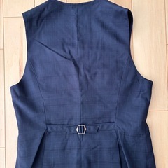 事務服　Lサイズ　ネイビーの画像