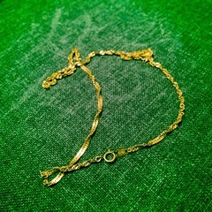 K18 スクリュー　ネックレス 約44.5cm 5.0gの画像