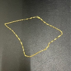 K18 スクリュー　ネックレス 約44.5cm 5.0gの画像