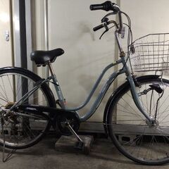 春日井市激安中古自転車オートライト変速付無名メーカー9800円防犯登録サービス愛知の画像