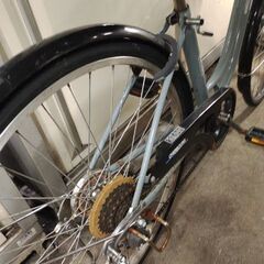 春日井市激安中古自転車オートライト変速付無名メーカー9800円防犯登録サービス愛知の画像