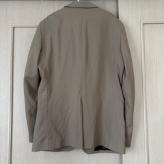 GU Mサイズ　テーラードジャケット　メンズ　ベージュの画像