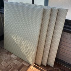 置き畳　4枚　無料　引取り可能な方の画像