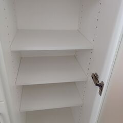 ★リユースのサカイ水戸店★ NITORI レンジ台 ホワイト H115×D40×W80 クリーニング済み MT6288の画像