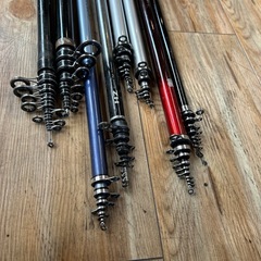 Daiwa、シマノなど釣竿6本の画像