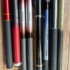 Daiwa、シマノなど釣竿6本の画像
