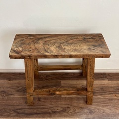美品ANTRY Rustic Wood スツールの画像