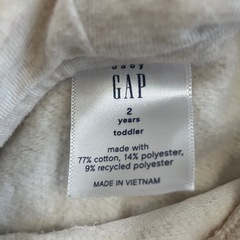 Baby GAP フードパーカーの画像