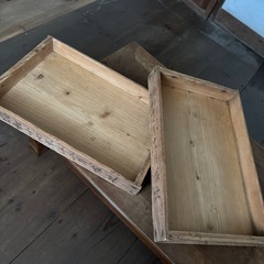 アンティーク　木箱　2個セットの画像