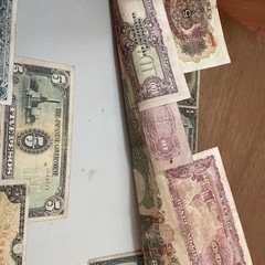 昔のお金の画像