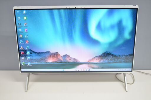 中古良品 一体型パソコン 富士通 FH60/H3 Windows11+office AMD Ryzen5 7530U/爆速SSD512GB/メモリ8GB/無線内蔵/DVDマルチ搭載/23.8インチ