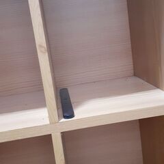 カラーボックス　4分割1個　3段ボックス1個の画像