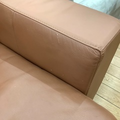 無印良品　2人掛けソファー　の画像