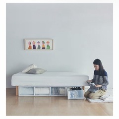 無印良品
　シングルベッドの画像