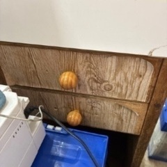 11/18 20時まで。 本日閉店 無料　カウンター デスク テーブル L字の画像