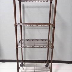 スチールラック　ゴミ箱の画像