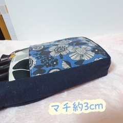 マチあり ナースポケット オーガナイザー 作業ポーチ サコッシュ はんハンドメイドの画像