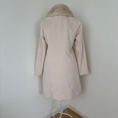 〔 earth 〕コート ベビーピンク M【訳あり品】の画像