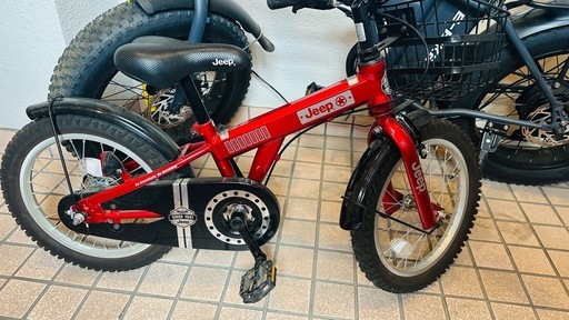 16型 子供用自転車 JE-16G(ブルー/シングルシフト) 23JE-16G 2023年 JEEP キッズ　子供　自転車　16インチ