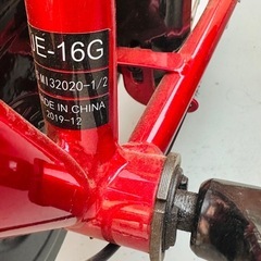 JEEP キッズ　子供　自転車　16インチの画像