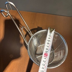 プロ仕様のてぼ 麺湯切り器 2種セットの画像