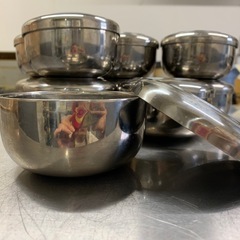 韓国食器　お茶碗セット蓋付き10セット　バラ売り可能の画像